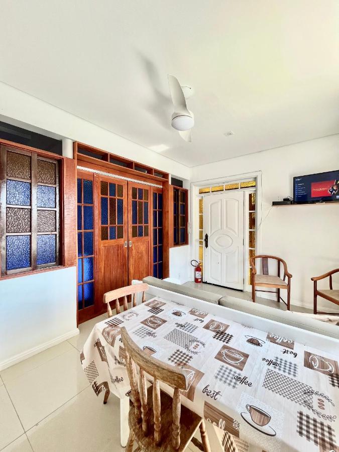 Estudio Ilha Centro Sul Ufsc, Ar Cond, Estac, Varanda, Vista Mar Florianópolis Dış mekan fotoğraf